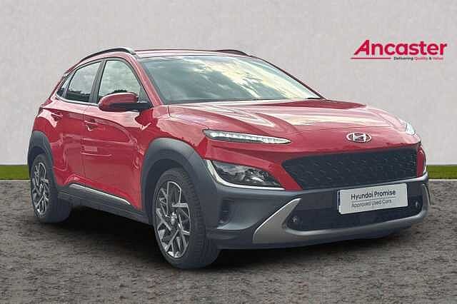 Hyundai KONA 1.6 GDi Hybrid Premium 5dr DCT Red