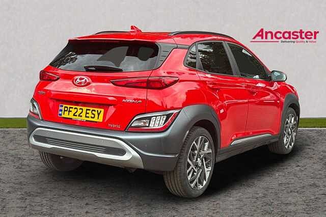 Hyundai KONA 1.6 GDi Hybrid Premium 5dr DCT Red