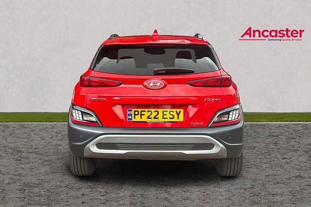 Hyundai KONA 1.6 GDi Hybrid Premium 5dr DCT Red