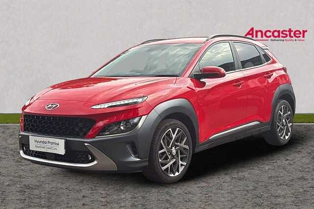 Hyundai KONA 1.6 GDi Hybrid Premium 5dr DCT Red