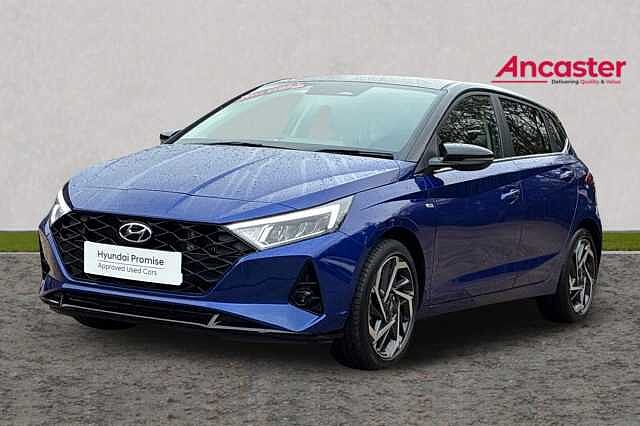 Hyundai I20 1.0T GDi 48V MHD Ultimate 5dr DCT Blue