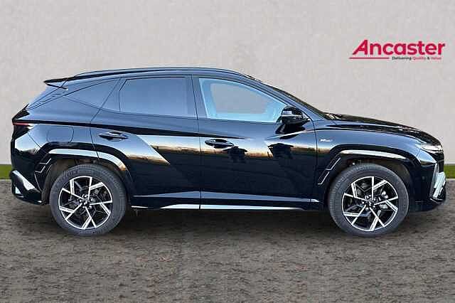 Hyundai TUCSON 1.6T Plug-in Hybrid N Line S 5dr 4WD Auto Black