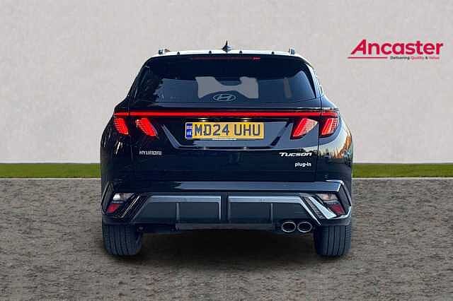 Hyundai TUCSON 1.6T Plug-in Hybrid N Line S 5dr 4WD Auto Black