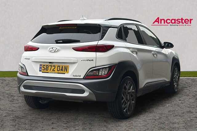 Hyundai KONA 1.6 GDi Hybrid Premium 5dr DCT White