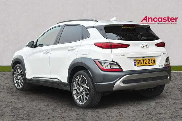 Hyundai KONA 1.6 GDi Hybrid Premium 5dr DCT White