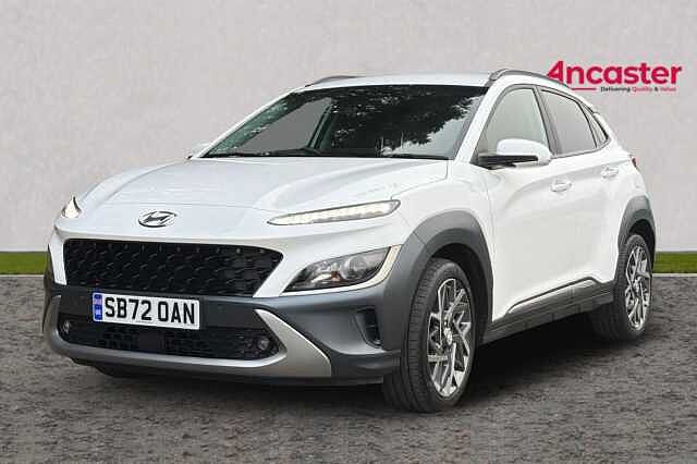 Hyundai KONA 1.6 GDi Hybrid Premium 5dr DCT White
