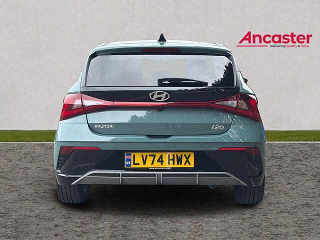 Hyundai I20 1.0T GDi Ultimate 5dr DCT Pearl - Mangrove green