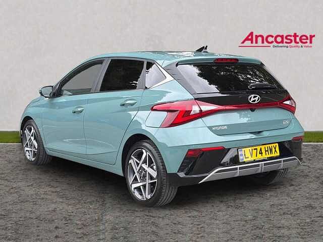 Hyundai I20 1.0T GDi Ultimate 5dr DCT Pearl - Mangrove green