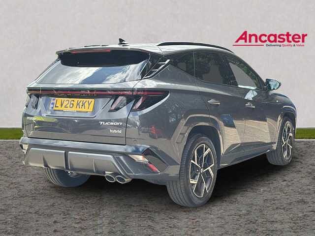 Hyundai TUCSON 1.6T 239 Hybrid N Line Edition 5dr Auto Pearl - Ecotronic grey