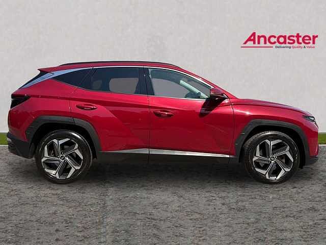 Hyundai TUCSON 1.6 TGDi Hybrid 230 Premium 5dr 2WD Auto Ultimate red