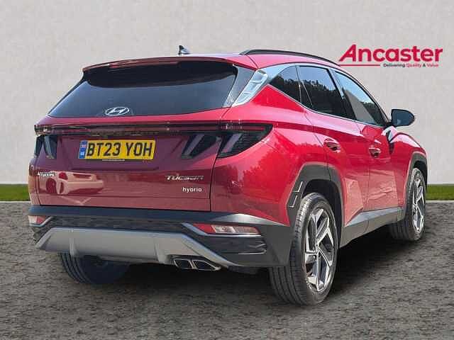 Hyundai TUCSON 1.6 TGDi Hybrid 230 Premium 5dr 2WD Auto Ultimate red