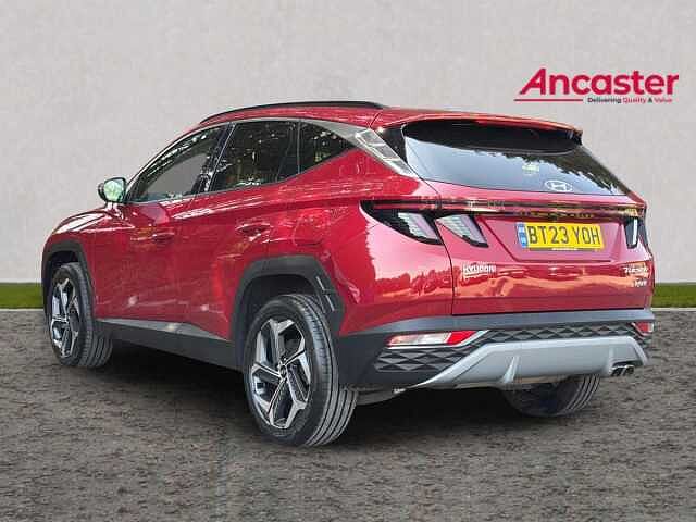 Hyundai TUCSON 1.6 TGDi Hybrid 230 Premium 5dr 2WD Auto Ultimate red