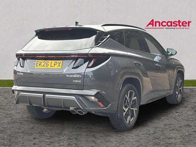 Hyundai TUCSON 1.6T 239 Hybrid N Line 5dr Auto Grey