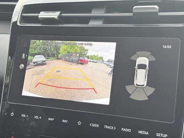 Hyundai TUCSON 1.6 TGDi 48V MHD Premium 5dr 2WD DCT White