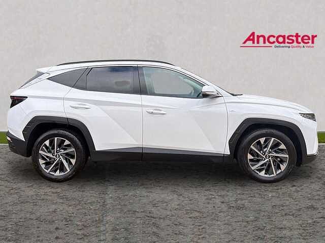 Hyundai TUCSON 1.6 TGDi 48V MHD Premium 5dr 2WD DCT White