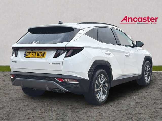 Hyundai TUCSON 1.6 TGDi 48V MHD Premium 5dr 2WD DCT White