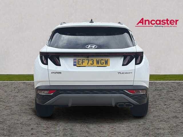 Hyundai TUCSON 1.6 TGDi 48V MHD Premium 5dr 2WD DCT White