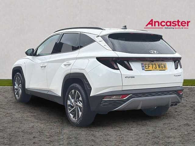 Hyundai TUCSON 1.6 TGDi 48V MHD Premium 5dr 2WD DCT White