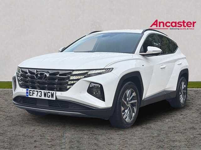 Hyundai TUCSON 1.6 TGDi 48V MHD Premium 5dr 2WD DCT White