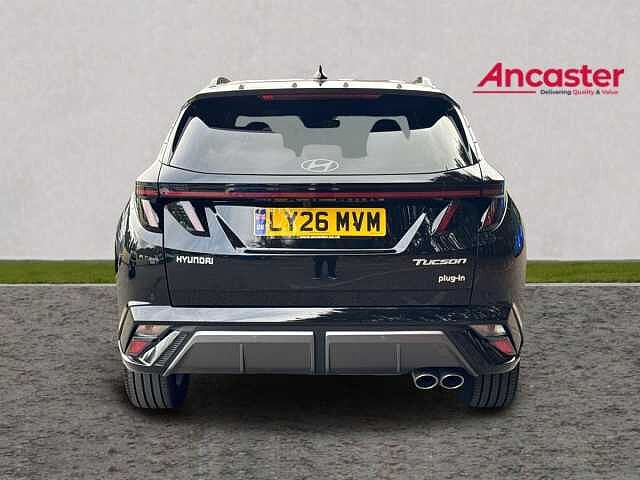 Hyundai TUCSON 1.6T 288 PHEV N Line Edition 5dr 4WD Auto [NI] Pearl - Abyss black