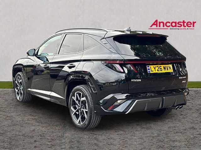 Hyundai TUCSON 1.6T 288 PHEV N Line Edition 5dr 4WD Auto [NI] Pearl - Abyss black