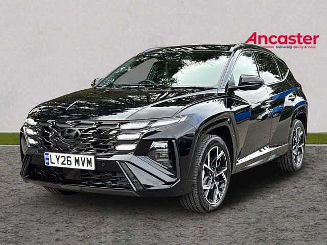 Hyundai TUCSON 1.6T 288 PHEV N Line Edition 5dr 4WD Auto [NI] Pearl - Abyss black