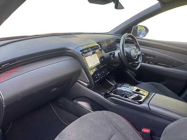 Hyundai TUCSON 1.6 TGDi Hybrid 230 N Line 5dr 2WD Auto Pearl - Sunset red