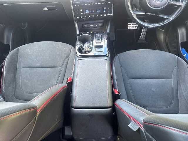 Hyundai TUCSON 1.6 TGDi Hybrid 230 N Line 5dr 2WD Auto Pearl - Sunset red