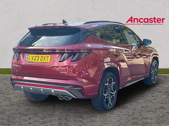 Hyundai TUCSON 1.6 TGDi Hybrid 230 N Line 5dr 2WD Auto Pearl - Sunset red
