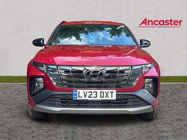 Hyundai TUCSON 1.6 TGDi Hybrid 230 N Line 5dr 2WD Auto Pearl - Sunset red
