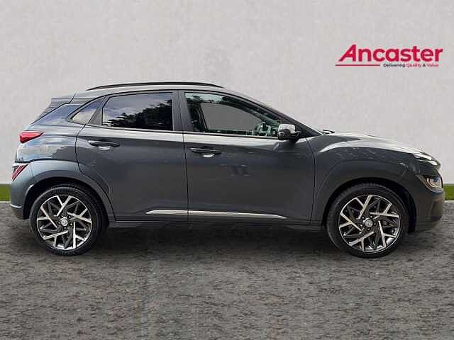 Hyundai KONA 1.6 GDi Hybrid Ultimate 5dr DCT Cyber grey