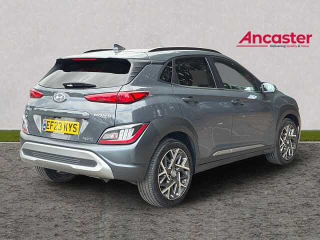 Hyundai KONA 1.6 GDi Hybrid Ultimate 5dr DCT Cyber grey