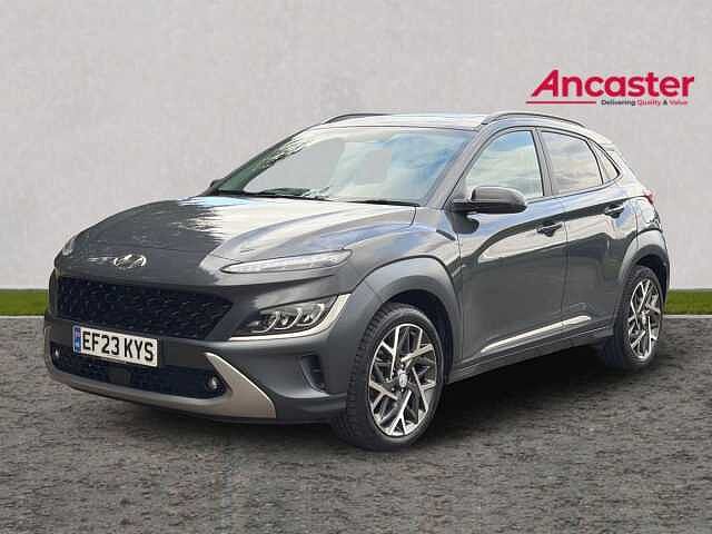 Hyundai KONA 1.6 GDi Hybrid Ultimate 5dr DCT Cyber grey
