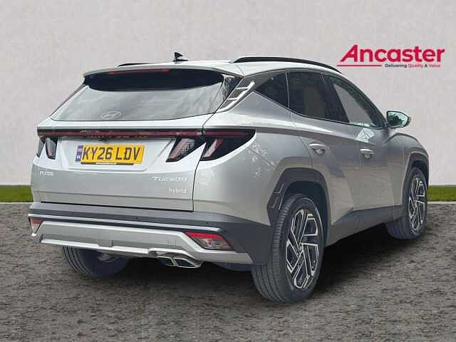 Hyundai TUCSON 1.6T 239 Hybrid Ultimate 5dr Auto Silver