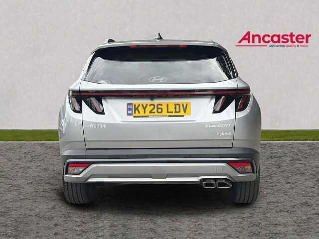 Hyundai TUCSON 1.6T 239 Hybrid Ultimate 5dr Auto Silver