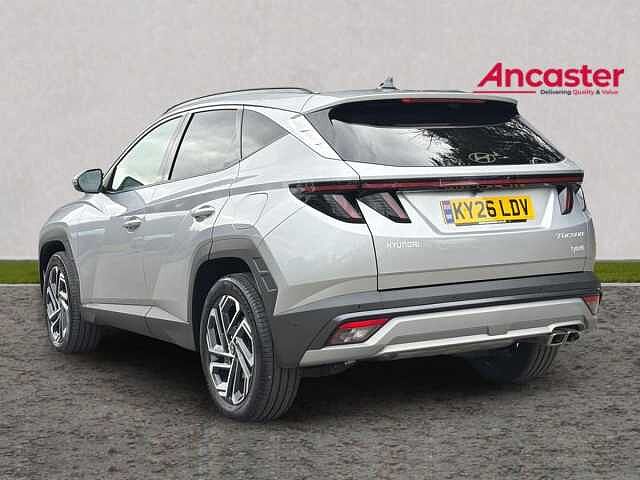 Hyundai TUCSON 1.6T 239 Hybrid Ultimate 5dr Auto Silver