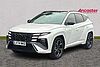 Hyundai TUCSON 1.6T 48V MHD N Line S 5dr DCT Pearl - Serenity white