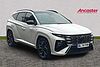 Hyundai TUCSON 1.6T 48V MHD N Line S 5dr DCT White