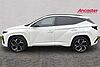 Hyundai TUCSON 1.6T 48V MHD N Line S 5dr DCT White
